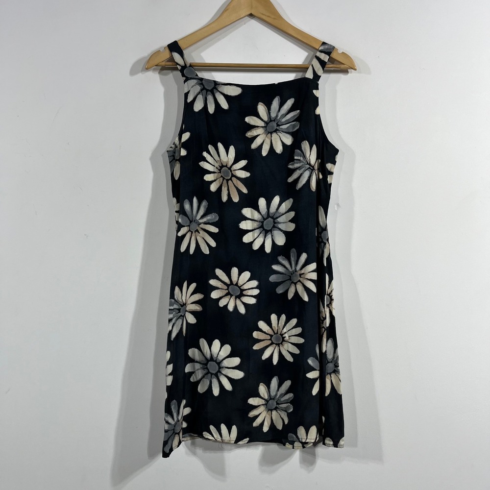 Soda Blu Vintage 90s Fairy Grunge Boho Retro Daisy Floral Mini Dress Medium y2k